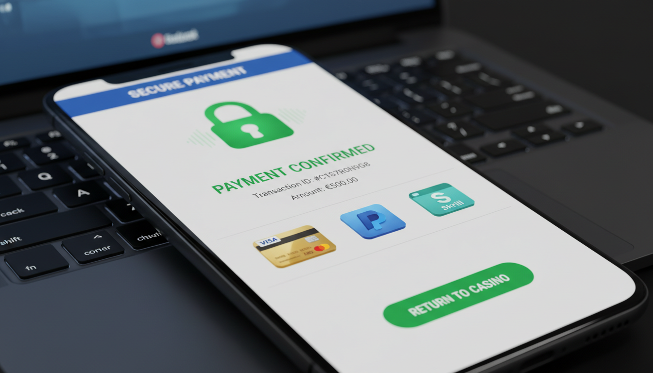 Bezpieczne płatności w kasynie internetowym