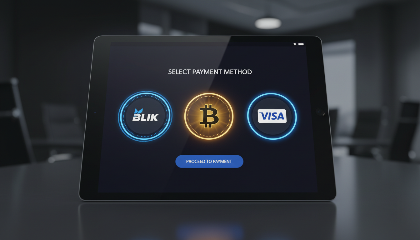 Ilustracja różnych metod płatności w kasynie online